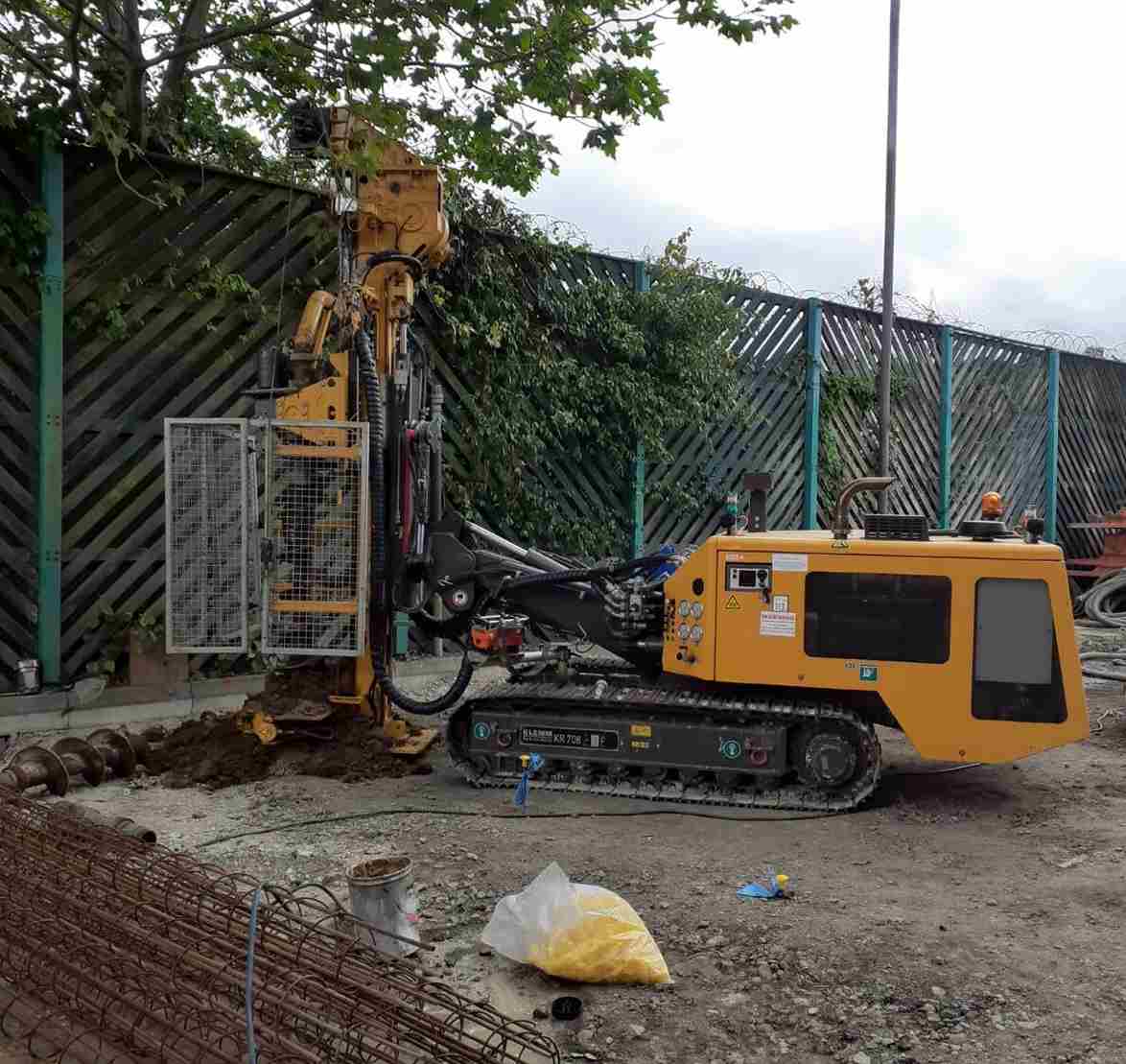 Piling work